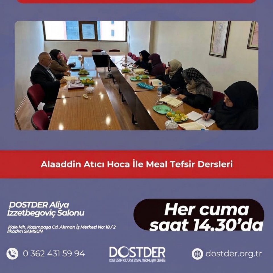 Alaaddin ATICI Meal ve Tefsir Dersleri 