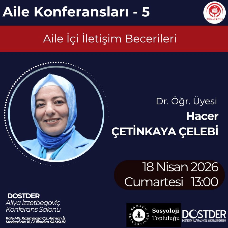 Aile Konferansları 5 - Aile İçi İletişim Becerileri